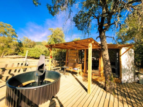 Cabaña en Achibueno con hot tub privado y vista al río